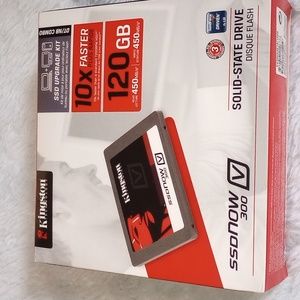 Kingston ssdnow 300 solid state drive.